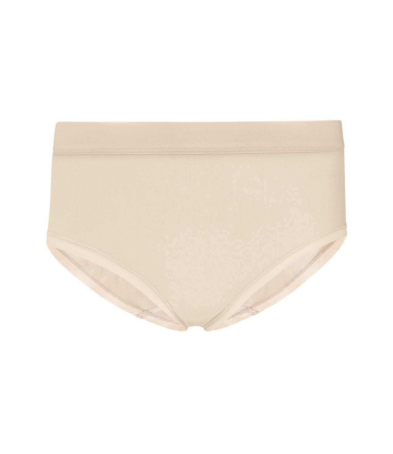 Perfectly Smoothing Cotton Midi Brief Almond